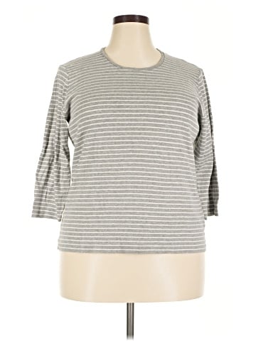 Jones New York Signature 3/4 Sleeve T-Shirt (view 1)