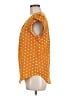 Unbranded Orange Short Sleeve Blouse Size M - photo 5