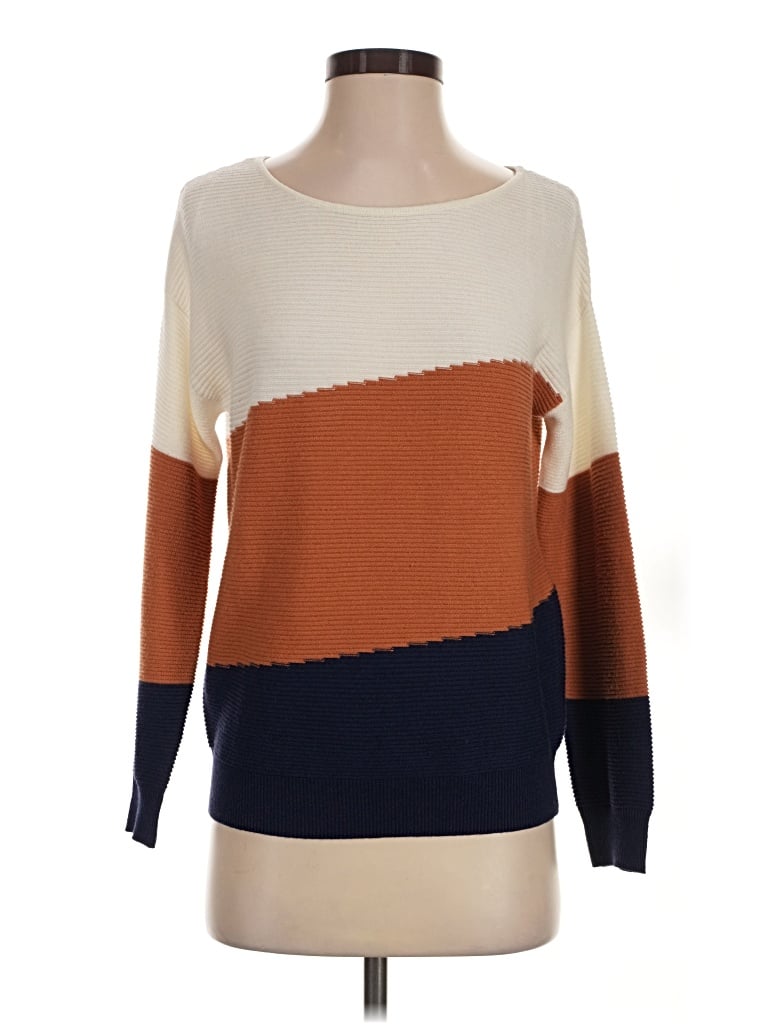 Pre-owned Evolution By Cyrus Pullover Sweater In Tan