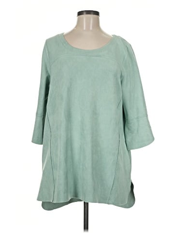 Soft Surroundings 3/4 Sleeve Top (view 1)