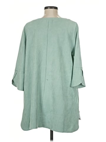 Soft Surroundings 3/4 Sleeve Top (view 2)