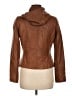 MICHAEL Michael Kors 100% Leather Brown Leather Jacket Size M - photo 2