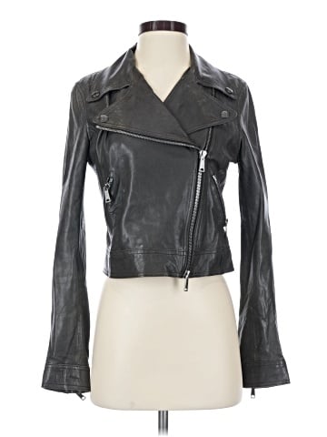 Vince. Leather Jacket (view 1)