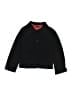 IKKS Solid Black Jacket Size 8 - photo 1