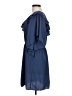 Papaya 100% Polyester Solid Blue Cocktail Dress Size L - photo 5