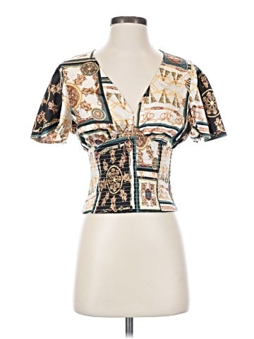 Guess Short Sleeve Blouse (view 1)