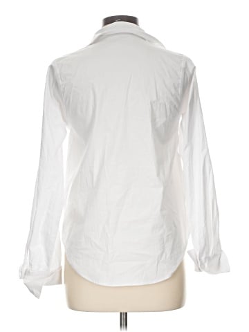 Aqua Long Sleeve Blouse (view 2)