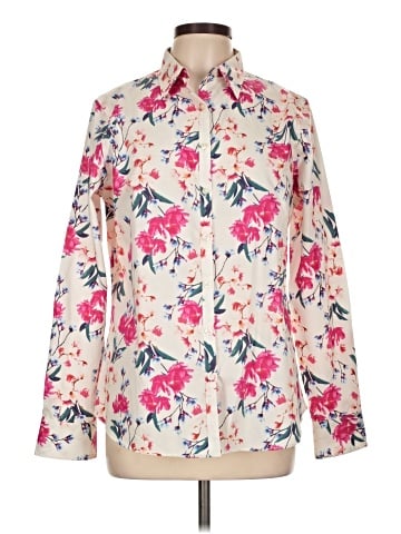 Lands' End Long Sleeve Button-Down Shirt (view 1)