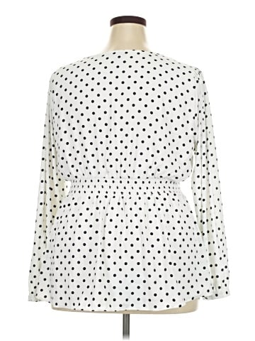 Torrid 3/4 Sleeve Blouse (view 2)