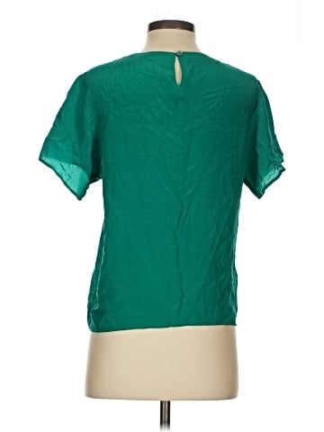 Anna and Frank Short Sleeve Silk Top (view 2)