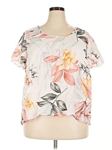 C&C California Short Sleeve Blouse (view 1)