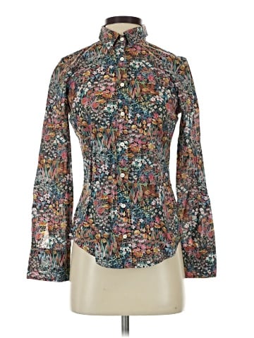 Liberty Art Fabrics for J.Crew Long Sleeve Blouse (view 1)