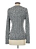 Karen Scott 100% Cotton Tweed Gray Pullover Sweater Size S - photo 2