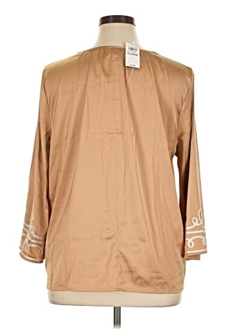 JM Collection 3/4 Sleeve Blouse (view 2)