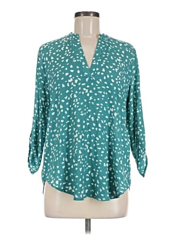 Lush 3/4 Sleeve Blouse (view 1)