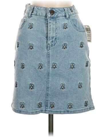 Looney Tunes Denim Skirt (view 1)