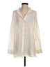 Massimo Dutti Ivory Long Sleeve Blouse Size S - photo 1