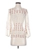 Daniel Rainn 100% Polyester Ivory 3/4 Sleeve Blouse Size S - photo 1