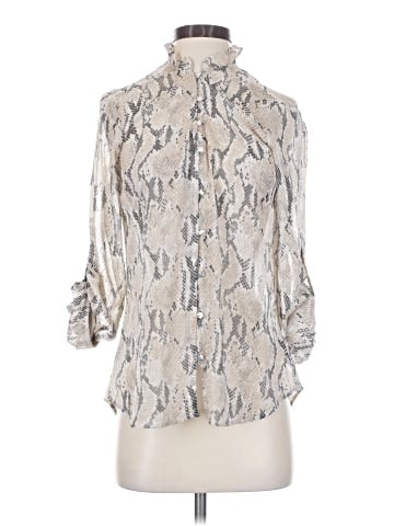 Express Outlet 3/4 Sleeve Blouse (view 1)