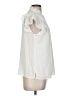 CeCe Ivory Short Sleeve Blouse Size M - photo 4