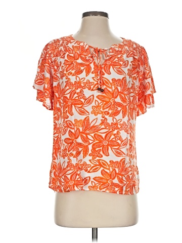 AB Studio Short Sleeve Blouse (view 1)