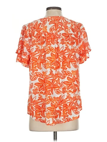 AB Studio Short Sleeve Blouse (view 2)