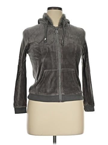 BCBGMAXAZRIA Zip Up Hoodie (view 1)