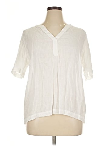 Charter Club Short Sleeve Blouse (view 1)
