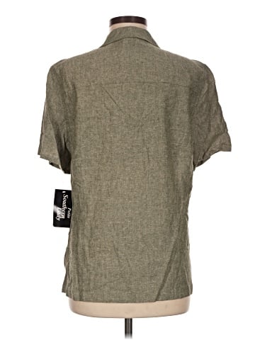 Southern Lady Short Sleeve Button-Down Shirt (view 2)