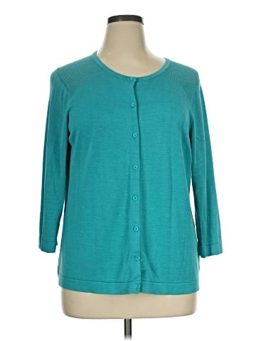 Coldwater Creek Silk Cardigan (view 1)