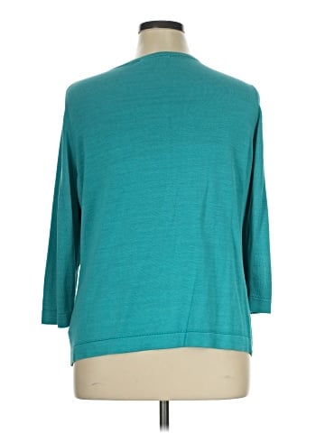 Coldwater Creek Silk Cardigan (view 2)