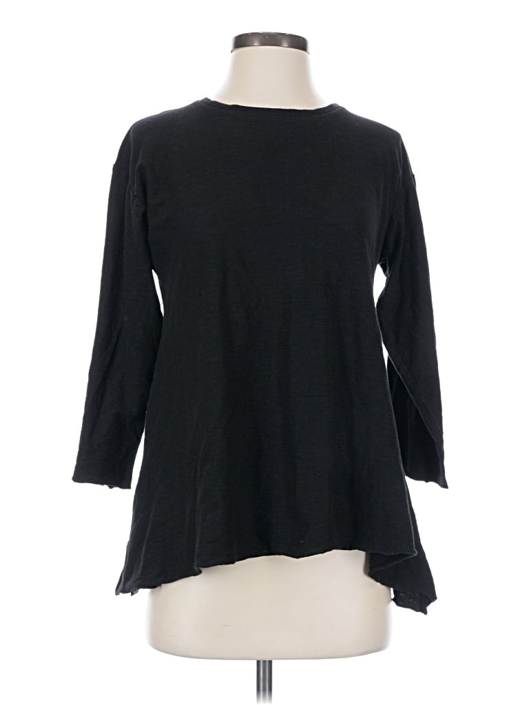 Pre-owned Cut Loose 3/4 Sleeve T-shirt In Black