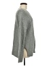 Gap Solid Gray Wool Pullover Sweater Size M - photo 4