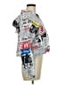 Forever 21 Print Silver Jacket Size M - photo 4