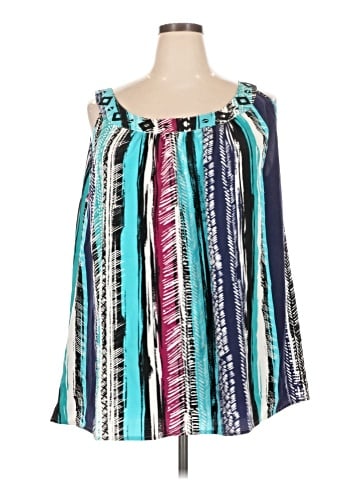 Fashion Bug Sleeveless Blouse (view 1)