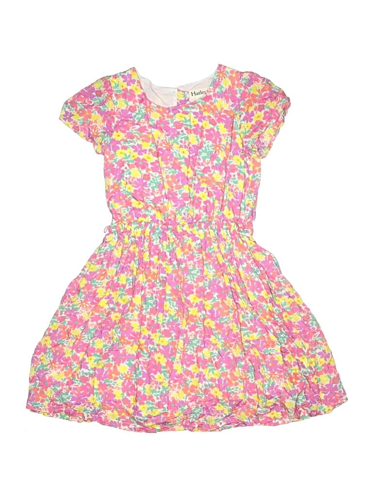 Pre-owned Hatley Kids' Dress In Pink