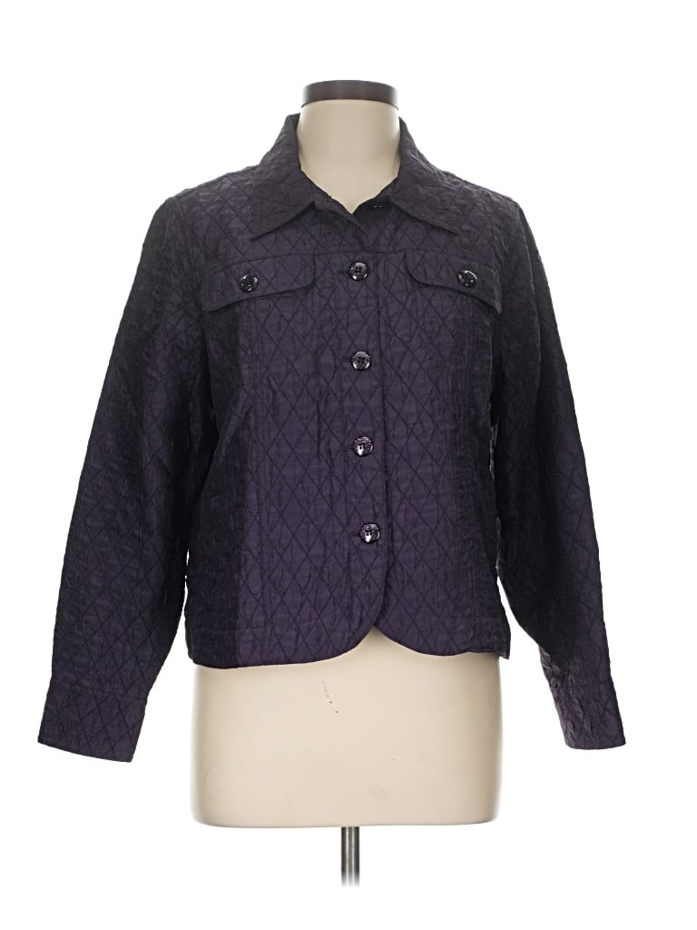 Pre-owned Coldwater Creek Jacket In Purple