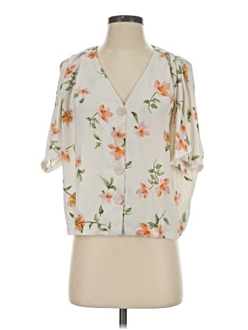 Elodie Short Sleeve Blouse (view 1)