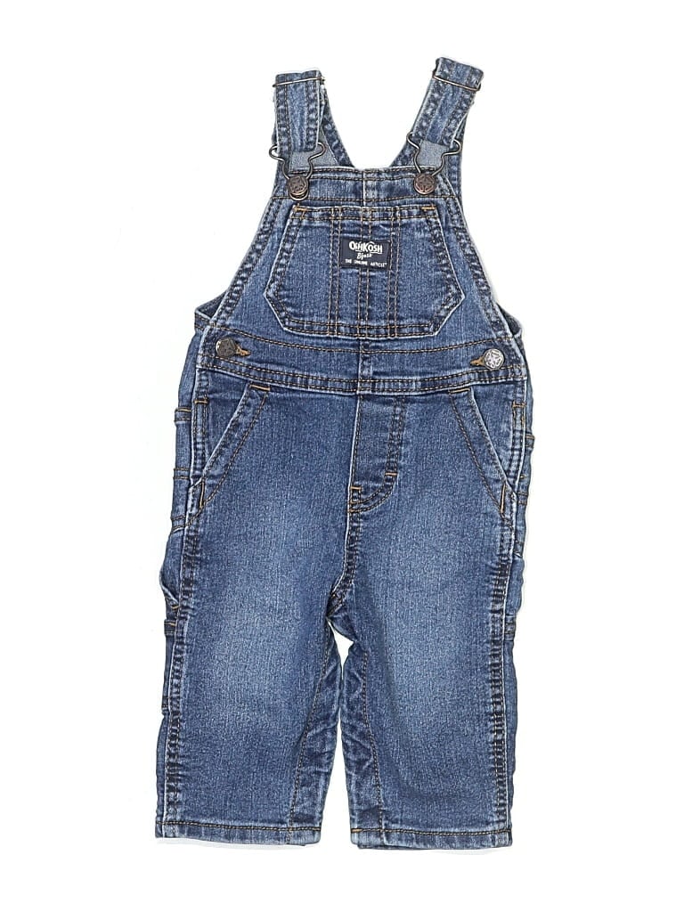 Pre-owned Oshkosh B'gosh Babies' Overalls In Blue