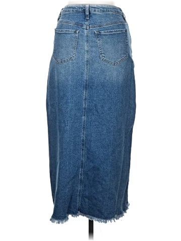 Celebrity Pink Denim Skirt (view 2)
