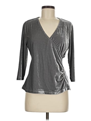 Soft Surroundings 3/4 Sleeve Top (view 1)