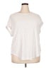 Unbranded White Short Sleeve Top Size 2X - photo 1