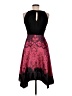 Sangria Paisley Black Cocktail Dress Size 8 Petite - photo 2