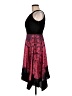 Sangria Paisley Black Cocktail Dress Size 8 Petite - photo 5
