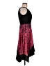 Sangria Paisley Black Cocktail Dress Size 8 Petite - photo 4