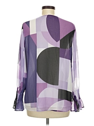 Calvin Klein Long Sleeve Blouse (view 2)