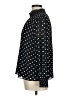 J.Crew 100% Polyester Polka Dots Black Long Sleeve Blouse Size M - photo 5
