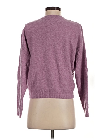 Crush Cashmere Pullover Sweater (view 2)