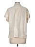 Max Studio Ivory Short Sleeve Blouse Size M - photo 2