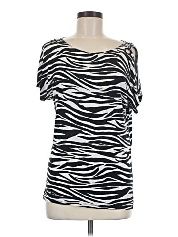 Cable & Gauge Short Sleeve Top (view 1)